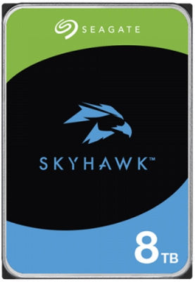 Seagate ST8000VX010 SkyHawk 3.5" 8TB SATA 6Gb/s/256MB Hard Drive Seagate Hard Drives Seagate
