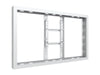 Multibrackets M Pro Series Enclosure 43" Wall Small White Signage Display Enclosures Multibrackets