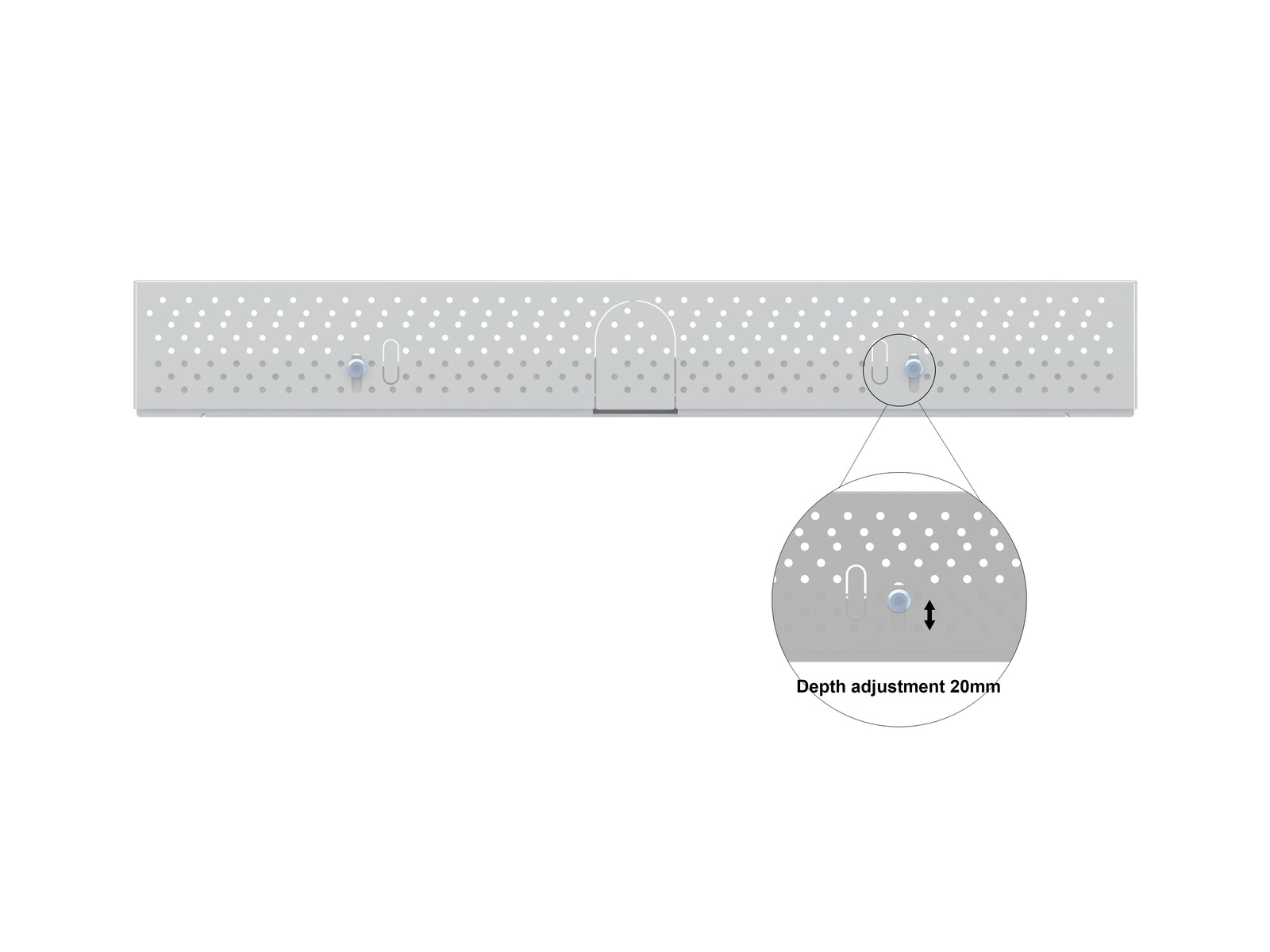 Multibrackets M Pro Series Enclosure 43" Wall Small White Signage Display Enclosures Multibrackets