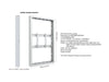 Multibrackets M Pro Series Enclosure 43" Wall Small White Signage Display Enclosures Multibrackets