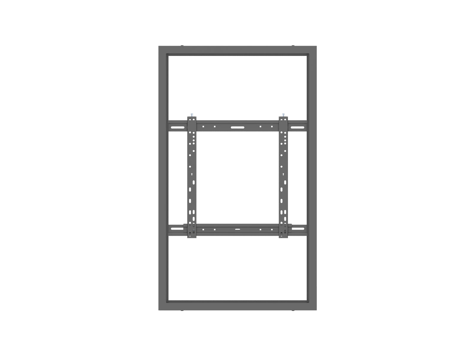 Multibrackets M Pro Series Enclosure 49" Wall Medium Black Signage Display Enclosures Multibrackets