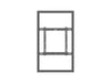 Multibrackets M Pro Series Enclosure 49" Wall Medium Black Signage Display Enclosures Multibrackets