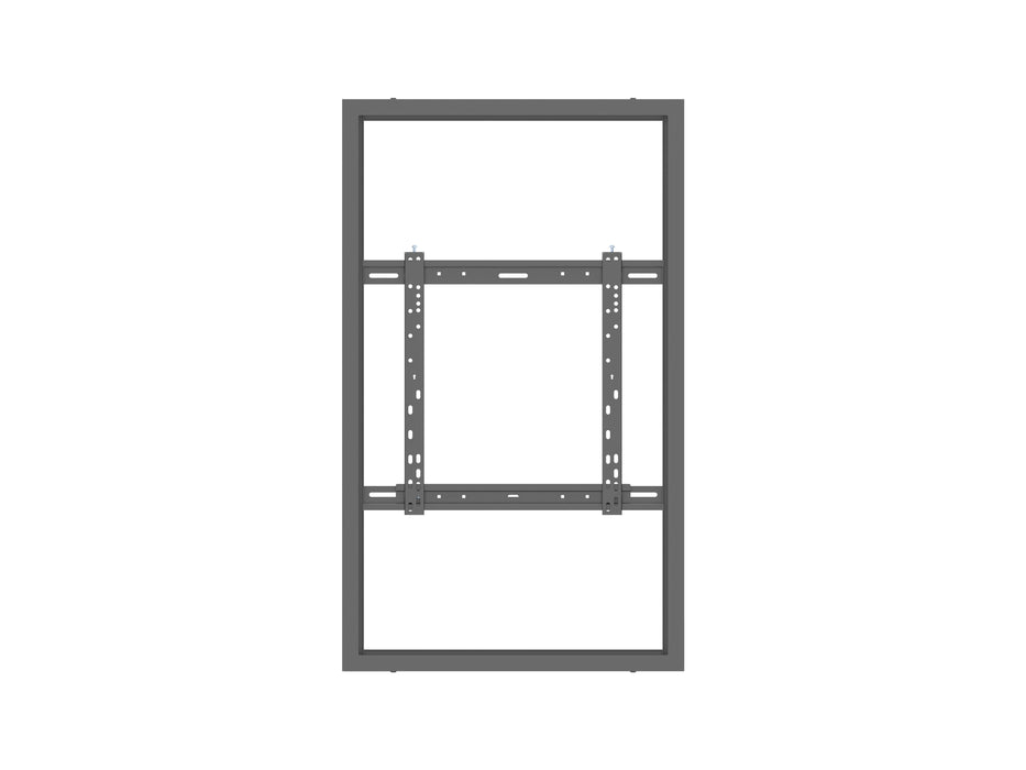 Multibrackets M Pro Series Enclosure 49" Wall Medium Black Signage Display Enclosures Multibrackets