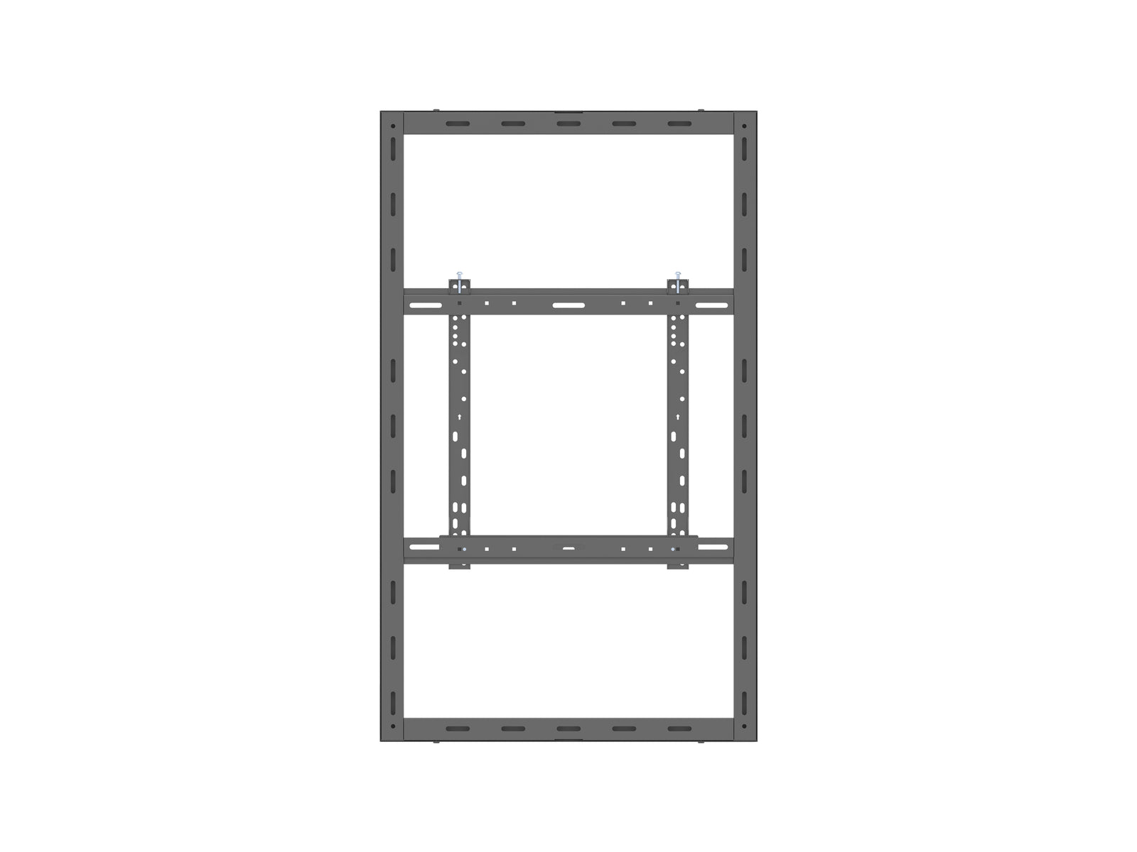 Multibrackets M Pro Series Enclosure 49" Wall Medium Black Signage Display Enclosures Multibrackets