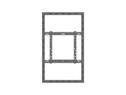 Multibrackets M Pro Series Enclosure 49" Wall Medium Black Signage Display Enclosures Multibrackets