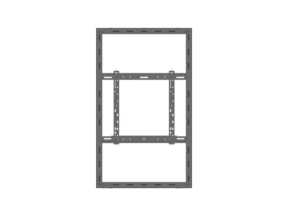 Multibrackets M Pro Series Enclosure 49" Wall Medium Black Signage Display Enclosures Multibrackets