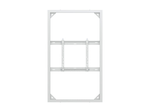 Multibrackets M Pro Series Enclosure 65" Wall Slim Medium White Signage Display Enclosures Multibrackets