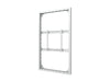 Multibrackets M Pro Series Enclosure 65" Wall Slim Medium White Signage Display Enclosures Multibrackets