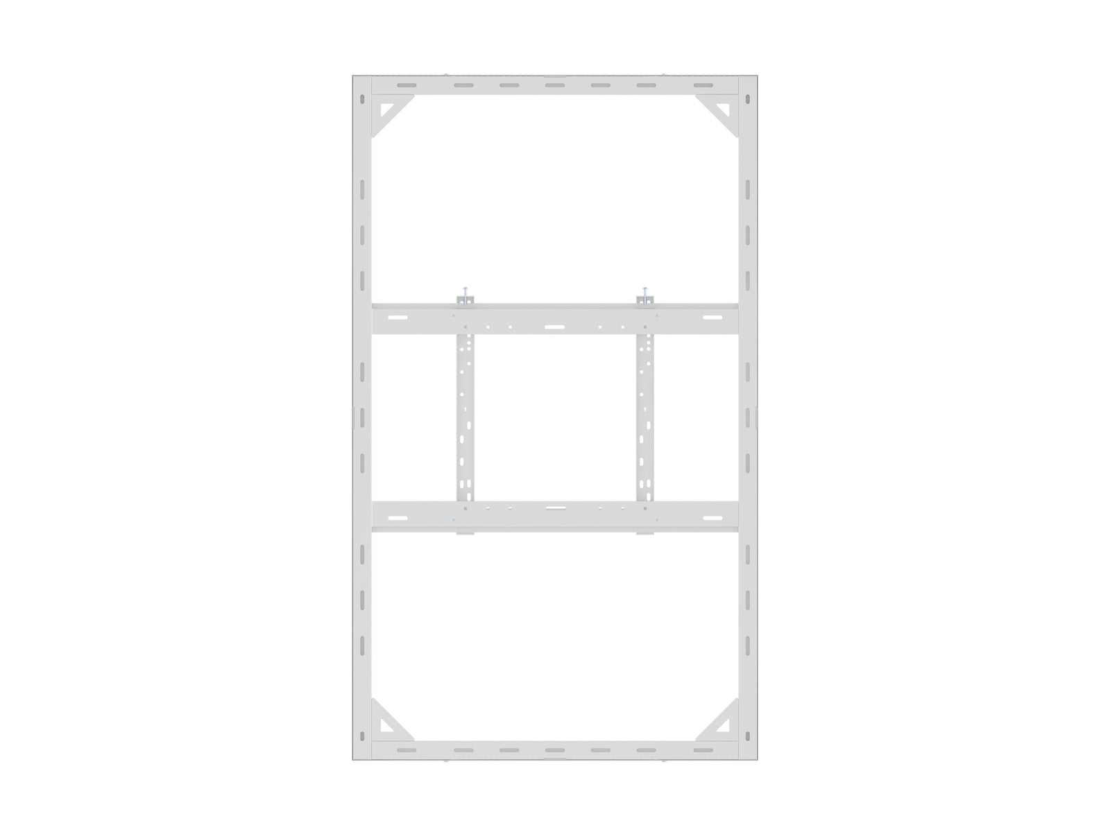 Multibrackets M Pro Series Enclosure 65" Wall Slim Medium White Signage Display Enclosures Multibrackets