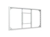 Multibrackets M Pro Series Enclosure 65" Wall Slim Medium White Signage Display Enclosures Multibrackets