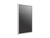 Multibrackets M Pro Series Enclosure 65" Wall Slim Medium White Signage Display Enclosures Multibrackets