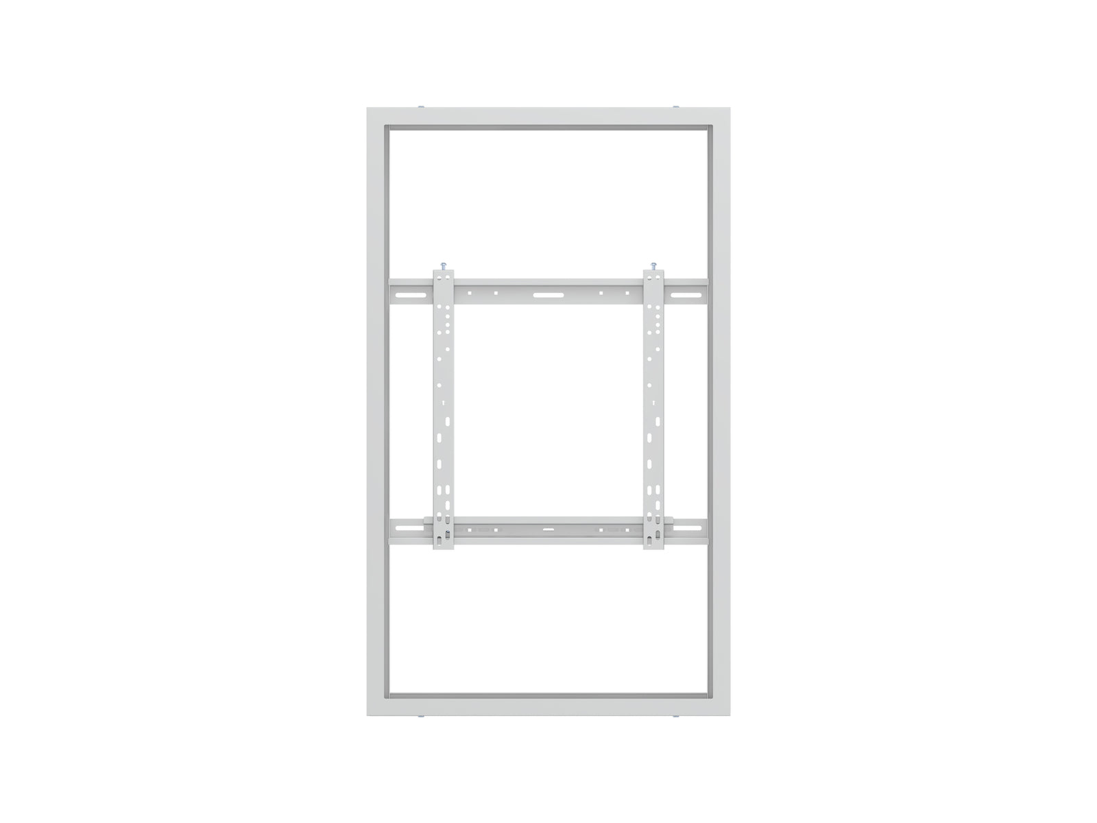 Multibrackets M Pro Series Enclosure 49" Wall Medium White Signage Display Enclosures Multibrackets