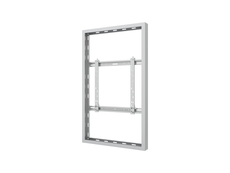 Multibrackets M Pro Series Enclosure 49" Wall Medium White Signage Display Enclosures Multibrackets