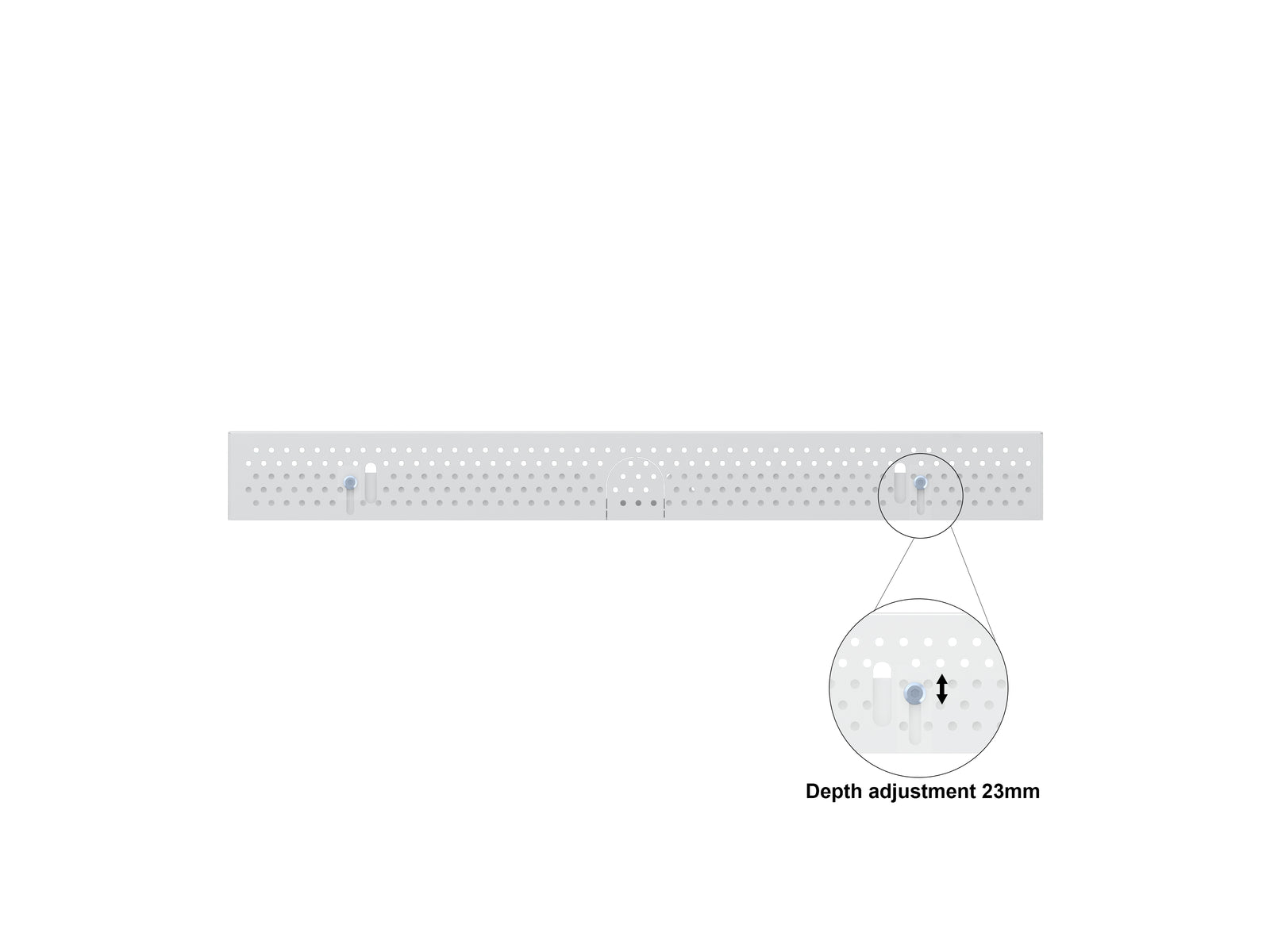 Multibrackets M Pro Series Enclosure 49" Wall Medium White Signage Display Enclosures Multibrackets