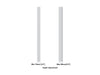 Multibrackets M Pro Series Enclosure 49" Wall Medium White Signage Display Enclosures Multibrackets
