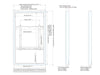 Multibrackets M Pro Series Enclosure 49" Wall Medium White Signage Display Enclosures Multibrackets