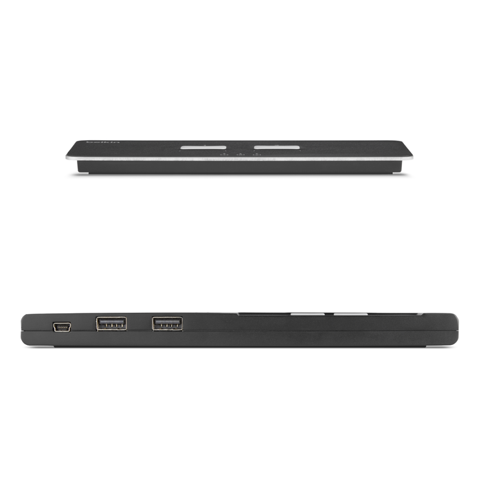 Belkin 2-Port Dual Head Modular Secure KVM Switch Base Unit, PP4.0 W/ Remote | F1DN202MOD-BA-4 Belkin KVM Switch Belkin