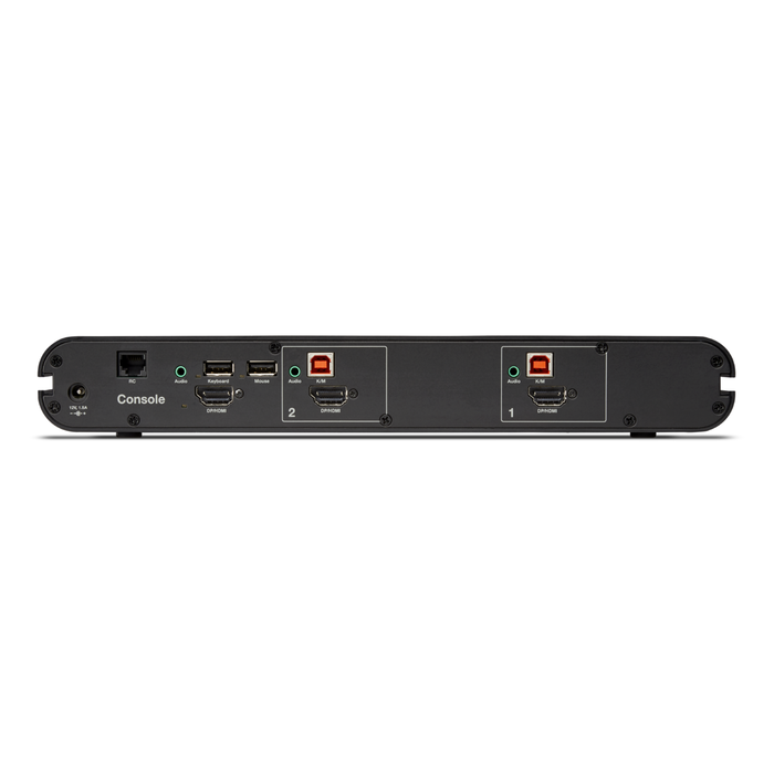 Belkin Universal 2nd Gen Secure KVM Switch, 2-Port Single Head No CAC | F1DN102KVM-UNN4