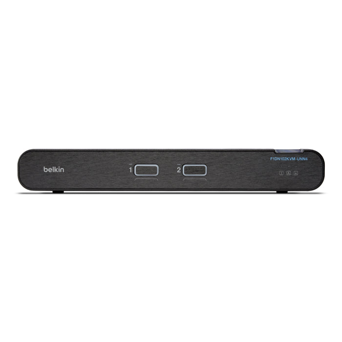 Belkin Universal 2nd Gen Secure KVM Switch, 2-Port Single Head No CAC | F1DN102KVM-UNN4