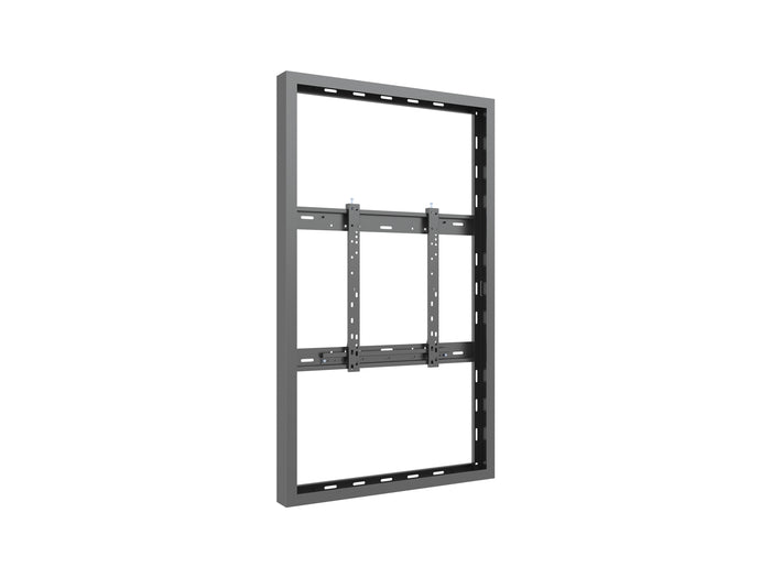 Multibrackets M Pro Series Enclosure 55" Wall Medium Black Signage Display Enclosures Multibrackets