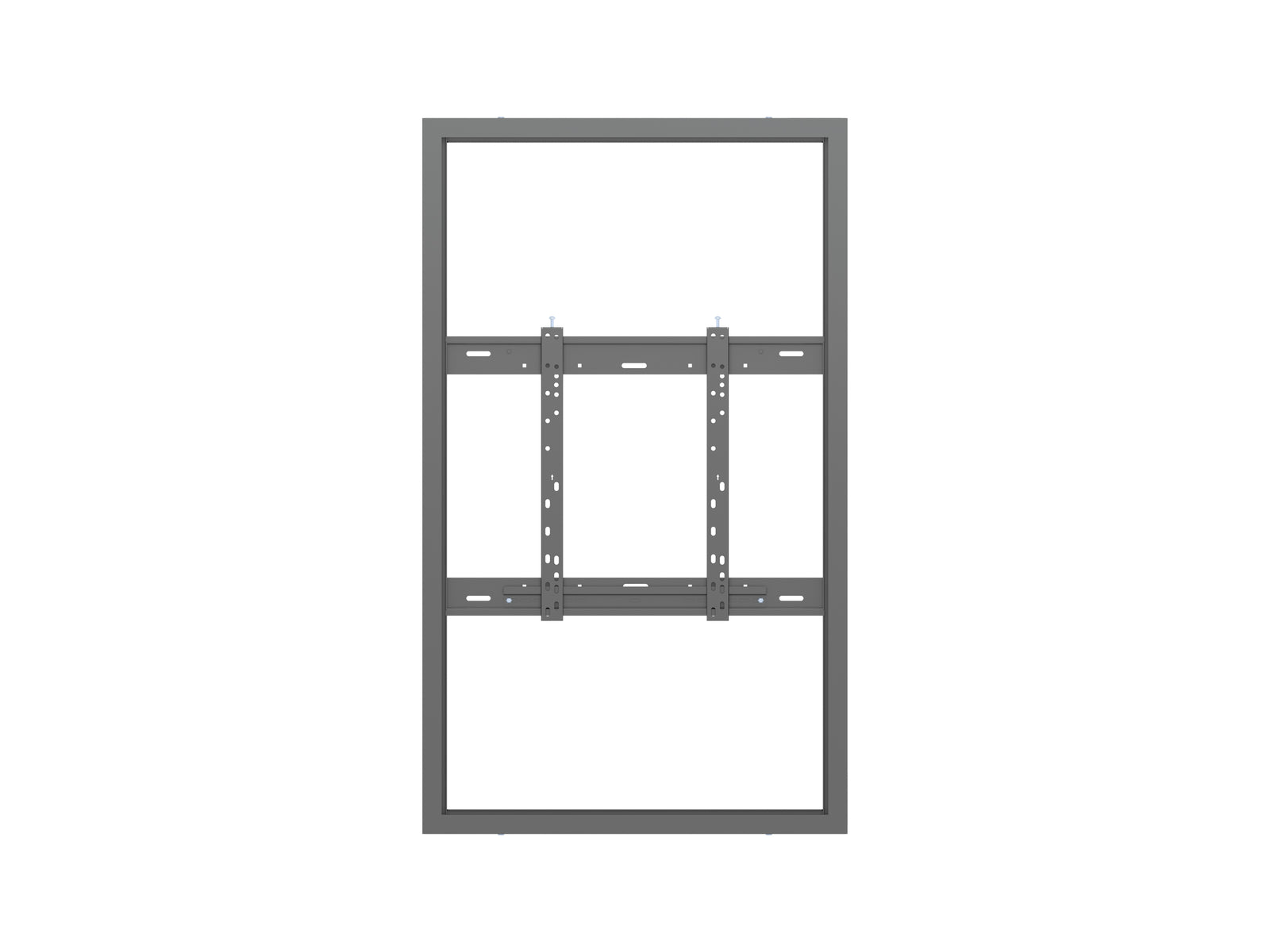 Multibrackets M Pro Series Enclosure 55" Wall Medium Black Signage Display Enclosures Multibrackets