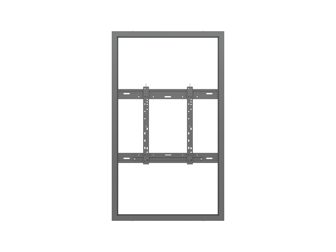 Multibrackets M Pro Series Enclosure 65" Wall Medium Black Signage Display Enclosures Multibrackets