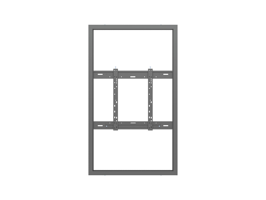 Multibrackets M Pro Series Enclosure 65" Wall Medium Black Signage Display Enclosures Multibrackets