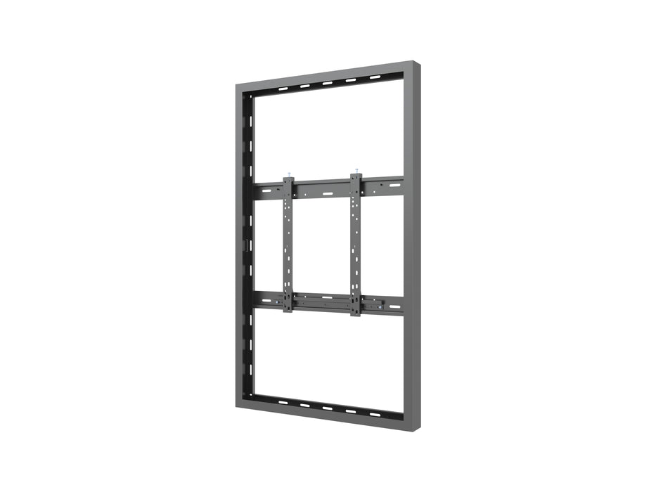 Multibrackets M Pro Series Enclosure 55" Wall Medium Black Signage Display Enclosures Multibrackets