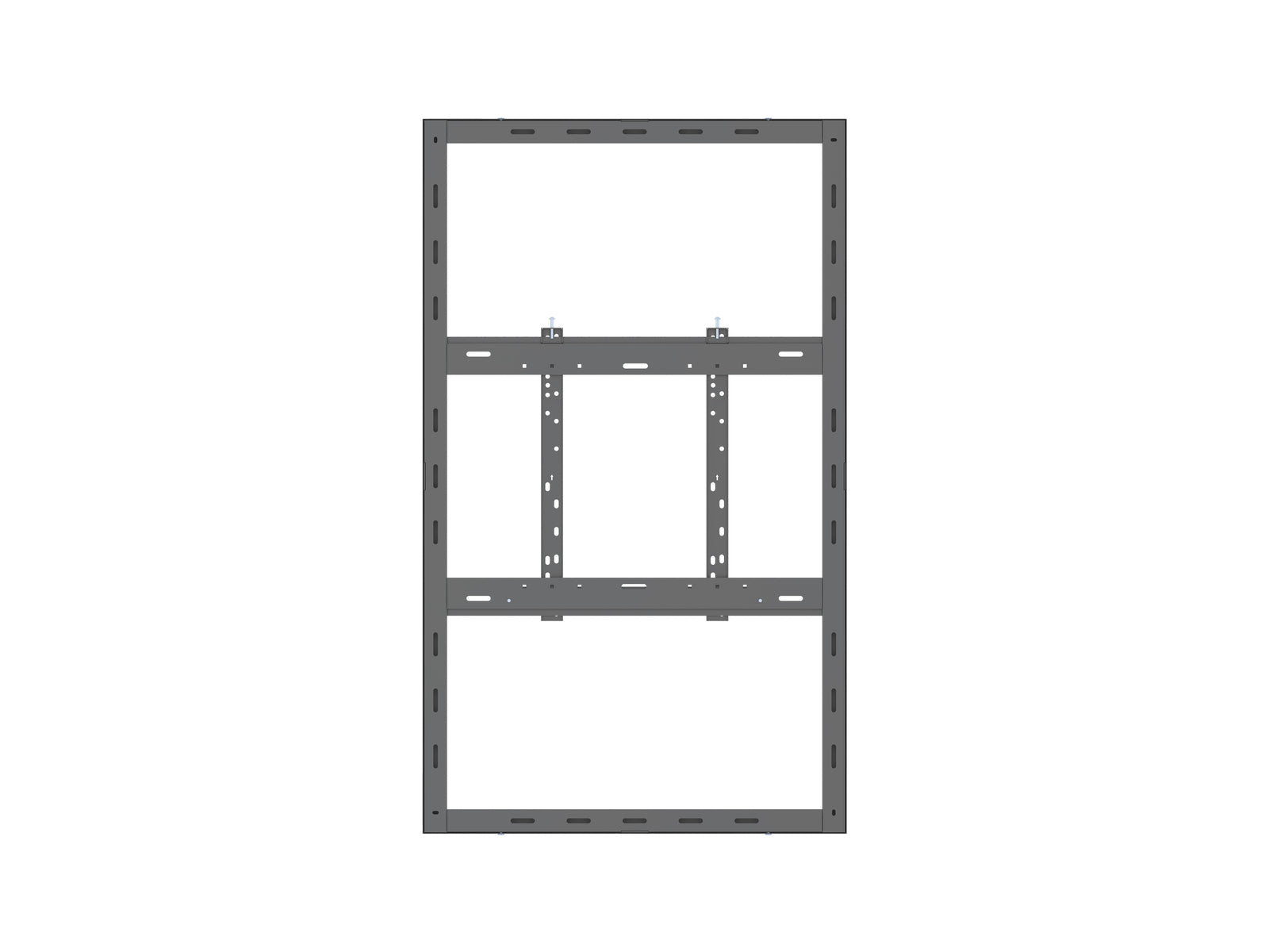 Multibrackets M Pro Series Enclosure 55" Wall Medium Black Signage Display Enclosures Multibrackets