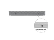 Multibrackets M Pro Series Enclosure 55" Wall Medium Black Signage Display Enclosures Multibrackets