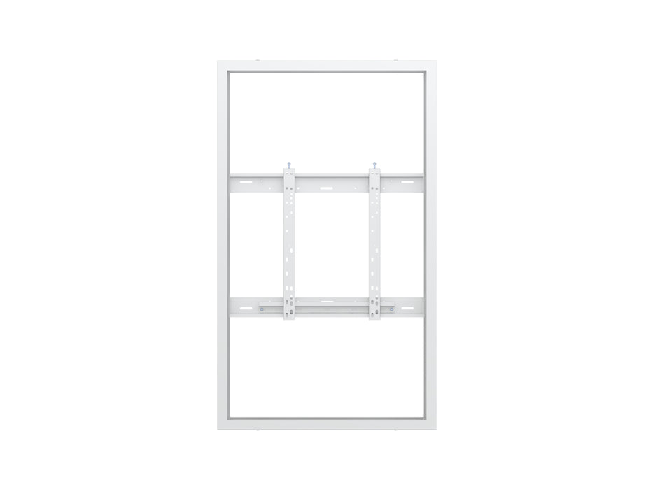 Multibrackets M Pro Series Enclosure 55" Wall Medium White Signage Display Enclosures Multibrackets