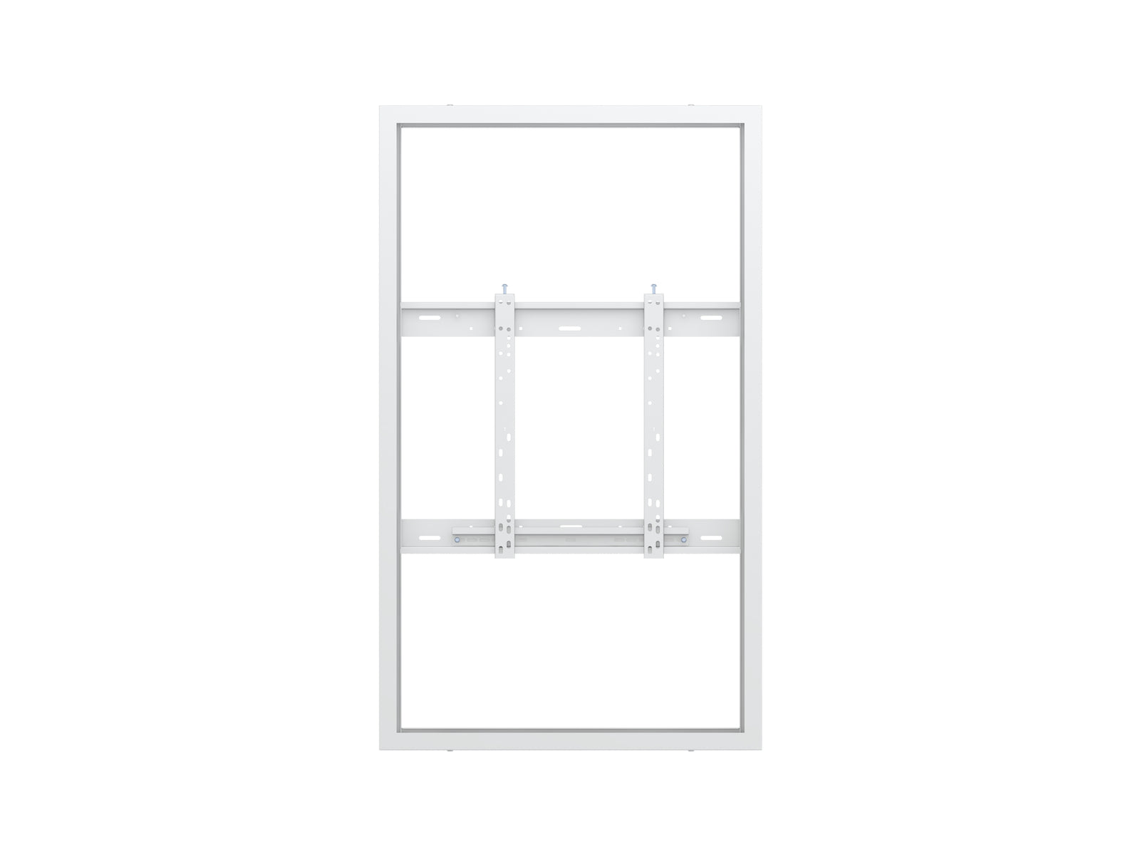 Multibrackets M Pro Series Enclosure 65" Wall Medium White Signage Display Enclosures Multibrackets