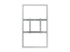 Multibrackets M Pro Series Enclosure 75" Wall Large White Signage Display Enclosures Multibrackets