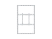 Multibrackets M Pro Series Enclosure 55" Wall Medium White Signage Display Enclosures Multibrackets
