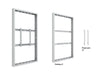 Multibrackets M Pro Series Enclosure 55" Wall Medium White Signage Display Enclosures Multibrackets