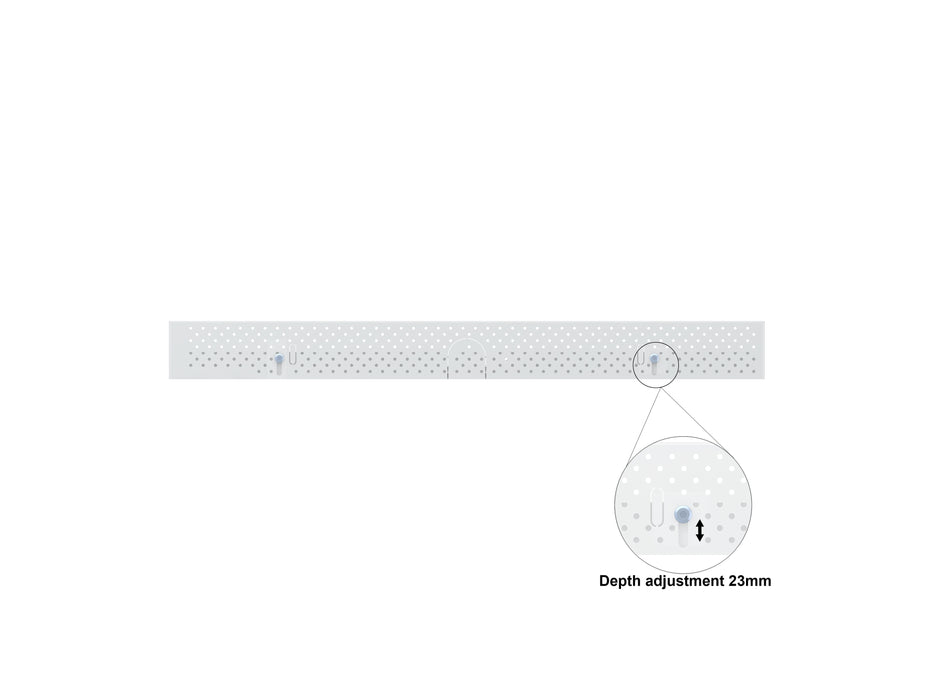 Multibrackets M Pro Series Enclosure 55" Wall Medium White Signage Display Enclosures Multibrackets