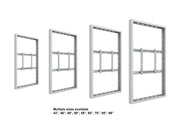 Multibrackets M Pro Series Enclosure 55" Wall Medium White Signage Display Enclosures Multibrackets
