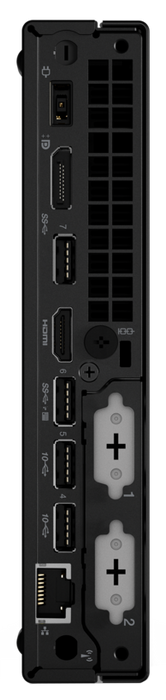 Lenovo ThinkCentre M90q Gen 3 11U50007UK Intel Core i5 12th Gen i5-12500 256 GB NVMe M.2 PCI Express PCI Express NVMe 4.0 x4 SSD 16 GB RAM DDR5 SDRAM Desktop Computer Desktop PC Lenovo