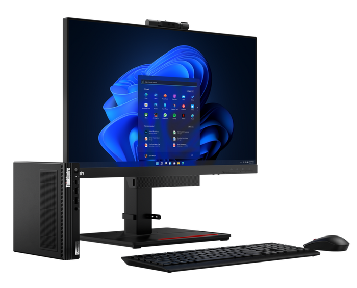 Lenovo ThinkCentre M90q Gen 3 11U5000HUK Intel Core i7 12th Gen i7-12700T 16 GB RAM 512 GB M.2 PCI Express NVMe 4.0 x4 SSD Desktop Computer Desktop PC Lenovo