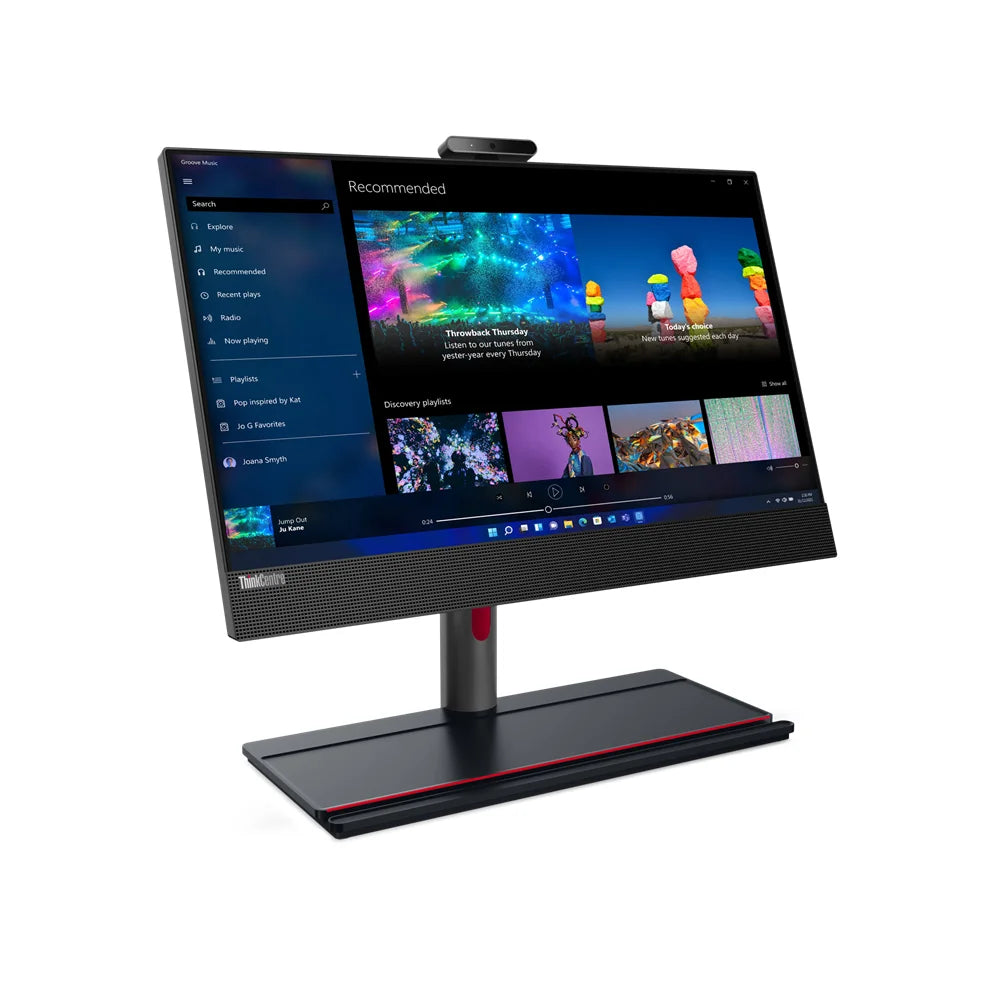 Lenovo ThinkCentre M90a Gen 3 11VF002TUK Intel Core i5 12th Gen i5-12500 8 GB RAM DDR4 SDRAM 256 GB NVMe M.2 PCI Express PCI Express NVMe 4.0 x4 SSD All-in-One Computer Desktop PC Lenovo