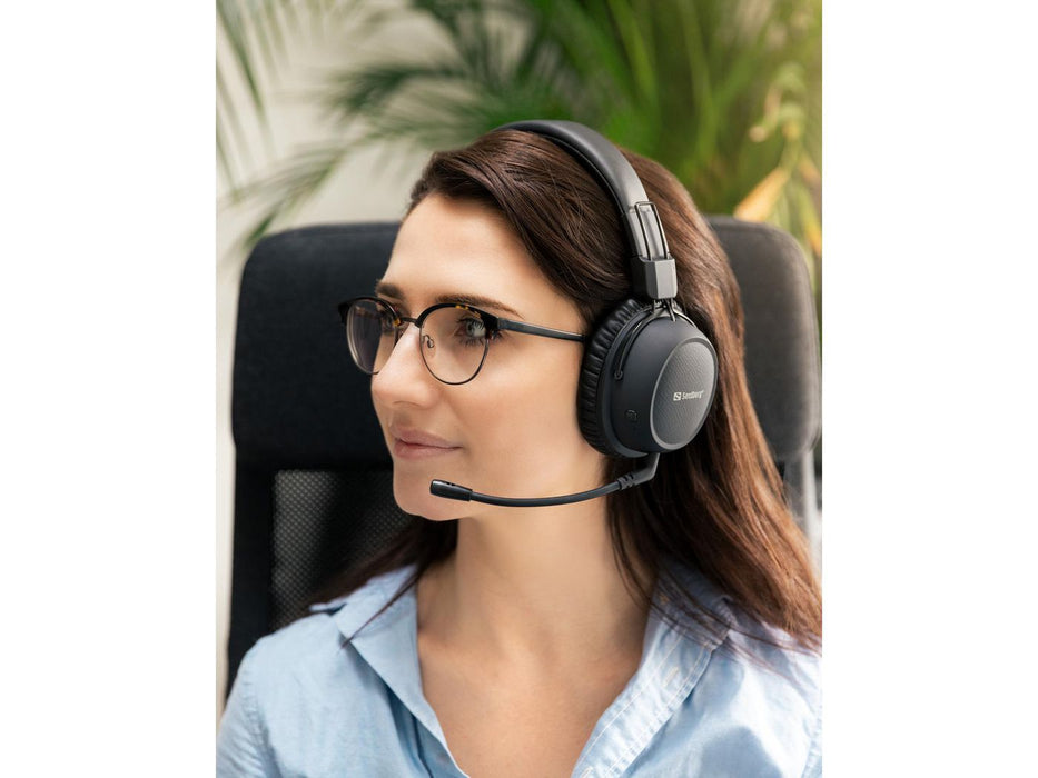 Sandberg ANC FlexMic Wireless Headset | 126-36