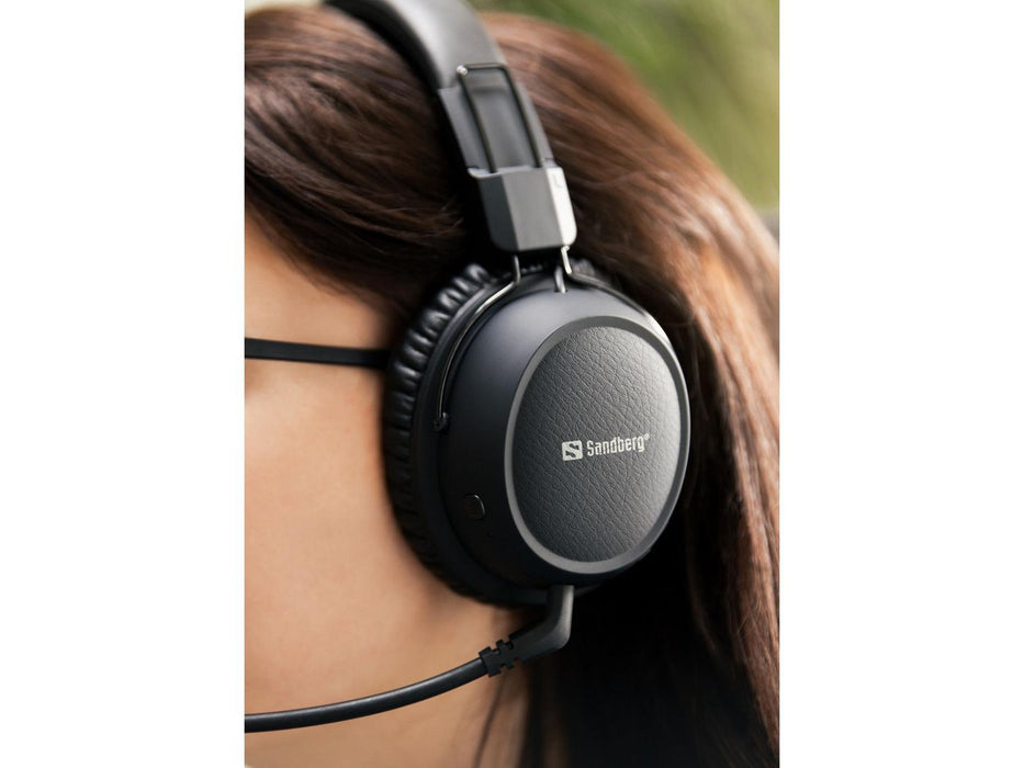 Sandberg ANC FlexMic Wireless Headset | 126-36