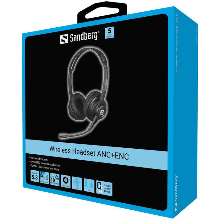 Sandberg Wireless Headset ANC+ENC | 126-44