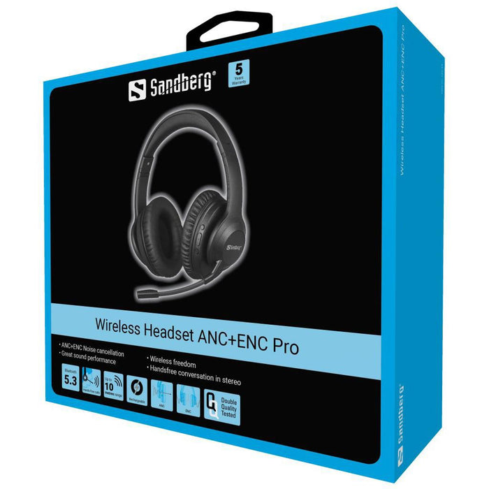 Sandberg Wireless Headset ANC+ENC Pro | 126-45