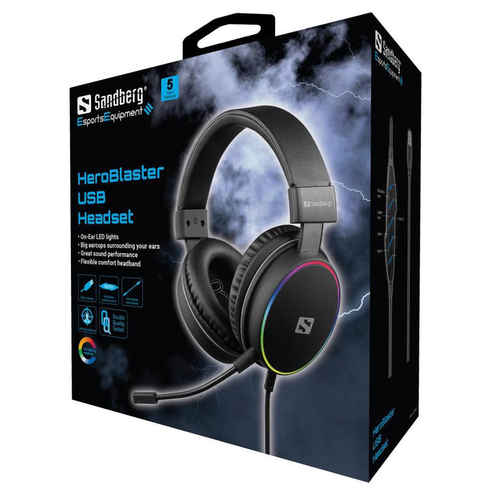 Sandberg HeroBlaster USB Headset | 126-48