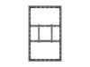 Multibrackets M Pro Series Enclosure 75" Wall Large Black Signage Display Enclosures Multibrackets
