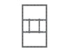 Multibrackets M Pro Series Enclosure 75" Wall Large Black Signage Display Enclosures Multibrackets