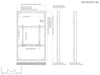 Multibrackets M Pro Series Enclosure 75" Wall Large Black Signage Display Enclosures Multibrackets