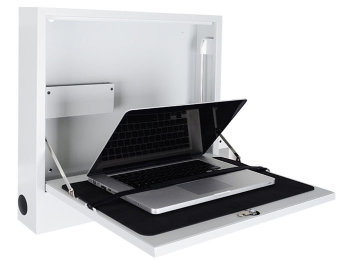 Multibrackets M Public Computer Security Cabinet Gas Spring I Lockable Steel Storage | 7350073731275 Mount Accessories Multibrackets