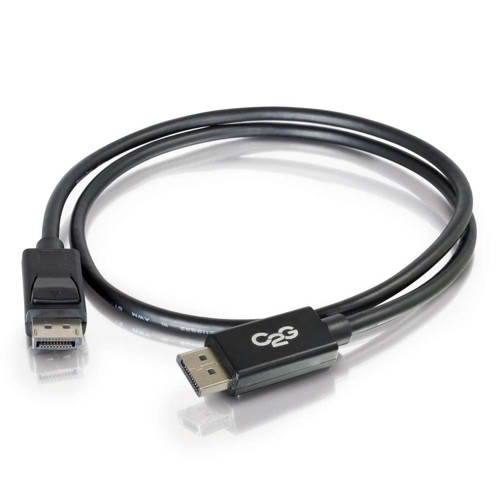 C2G CG54401 6ft. DisplayPort m/m 1.82 m Black DisplayPort Cable C2G